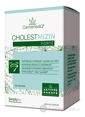 CannamediQ CHOLESTMIZIN Forte cps 1x30 ks