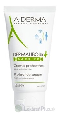 A-DERMA DERMALIBOUR+ BARRIER CREME PROTECTRICE ochranný krém na podráždenú a narušenú pokožku 1x50 ml