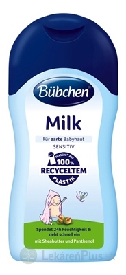 BUBCHEN TELOVÉ MLIEKO s bambuckým maslom a slnečnicovým olejom 1x400 ml