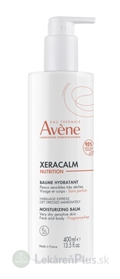 AVENE XERACALM NUTRITION Hydratačný balzam pre veľmi suchú citlivú pokožku 1x400 ml