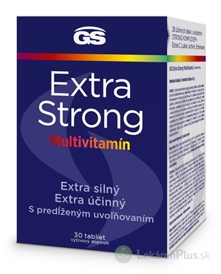 GS Extra Strong Multivitamín tbl 1x30 ks