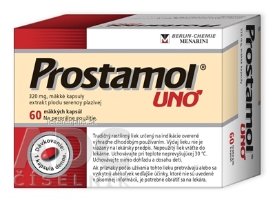 Prostamol uno cps mol 320 mg (blis.PVC/PVDC/Al) 1x60 ks