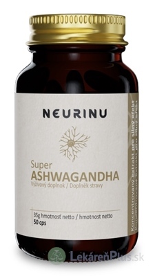 NEURINU Super ASHWAGANDHA cps 1x50 ks