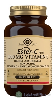 Solgar Ester-C Plus 1000 mg tbl 1x30 ks