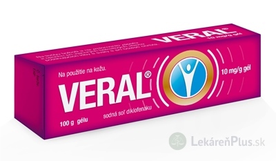 VERAL gel (tuba lamin.) 1x100 g