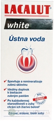 LACALUT WHITE Ústna voda 1x300 ml