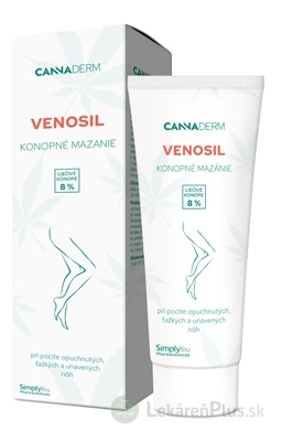 Cannaderm VENOSIL konopné mazanie na žily 1x100 ml
