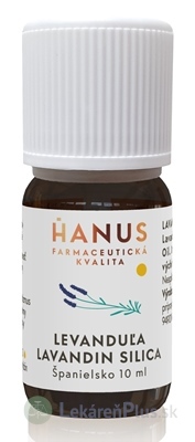 HANUS SILICA LEVANDUĽA ole 1x10 ml
