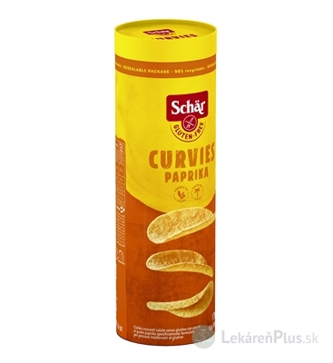 Schär CURVIES PAPRIKA lupienky bezgluténové, so zemiakmi 1x170 g