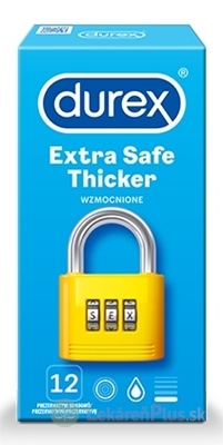 DUREX Extra Safe kondóm 1x12 ks