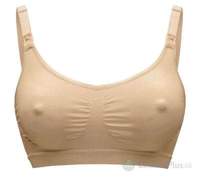 Medela Tehotenská a dojčiaca podprsenka Keep Cool veľkosť L, béžová 1x1 ks