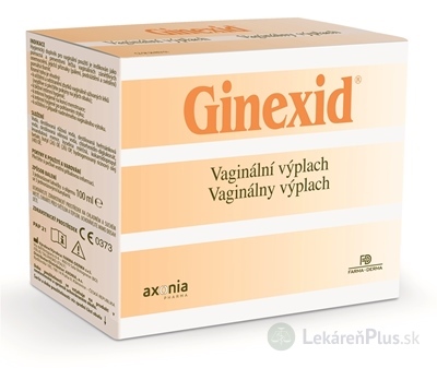 GINEXID vaginálny výplach sol vag (inov.2022) 3x100 ml