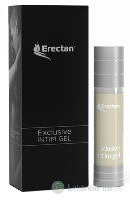 Erectan Exclusive INTIM GEL lubrikačný gél 1x50 ml