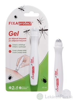 FIXAprotect Gél po uštipnutí hmyzom 2v1 roll-on 1x10 ml