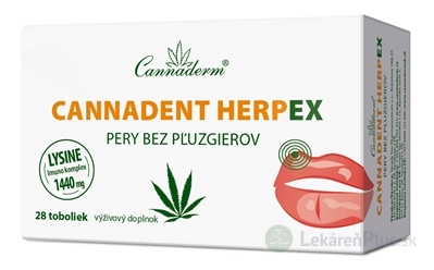 Cannaderm CANNADENT HERPEX cps 1x28 ks