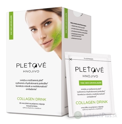 Pleťové hnojivo collagen drink vrecúška (po 8 g) 1x30 ks