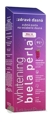 Biela perla Zdravé ďasná whitening zubná pasta 1x75 ml