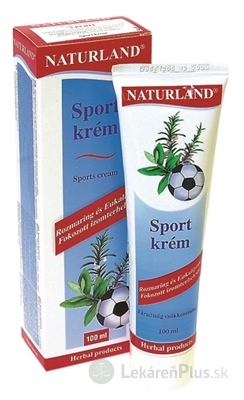 NATURLAND KRÉM PRE ŠPORTOVCOV 1x100 ml