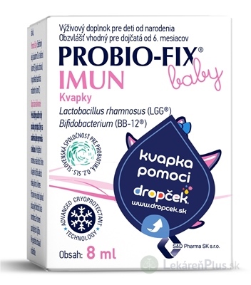 PROBIO-FIX IMUN baby kvapky 1x8 ml