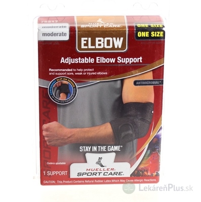 Mueller Adjustable Elbow Support bandáž na lakeť 1x1 ks