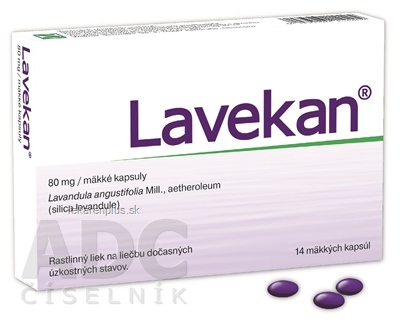 Lavekan cps mol 80 mg (blis.PVC/PVDC/Al) 1x14 ks