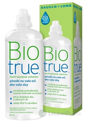 Biotrue multi-purpose solution roztok na kontaktné šošovky (zelený) 1x300 ml