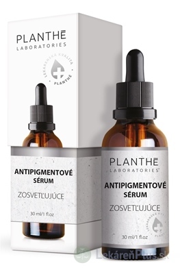 PLANTHÉ Antipigmentové sérum ZOSVETĽUJÚCE 1x30 ml
