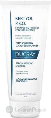 DUCRAY KERTYOL PSO SHAMPOOING (inov.2021) závažné stavy lupín (psoriáza) 1x200 ml
