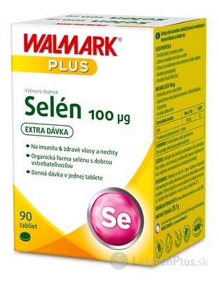 WALMARK Selén 100 µg tbl 1x90 ks