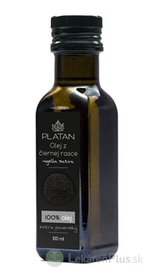 PLATAN Olej z čiernej rasce 1x100 ml