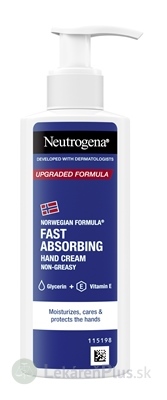 NEUTROGENA NR Rýchlo sa vstrebávajúci krém na ruky 1x150 ml