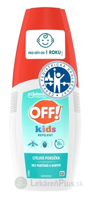 OFF! Kids rozprašovač repelent pre deti od 1 roku 1x100 ml