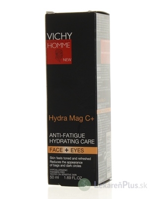VICHY HOMME HYDRA MAG C+ posilňujúci krém pre mužov (M2918701) 1x50 ml