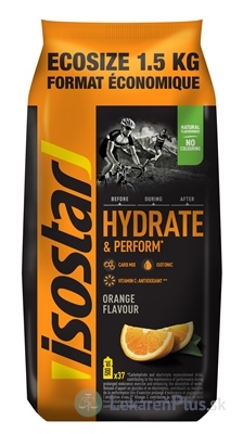 Isostar HYDRATE & PERFORM Orange izotonický nápoj v prášku s pomarančovou príchuťou 1x1500 g
