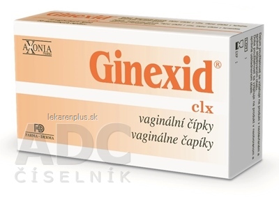GINEXID vaginálne čapíky sup vag 10x2 g