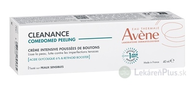 AVENE CLEANANCE COMEDOMED PEELING intenzívny krém proti nedokonalostiam 1x40 ml