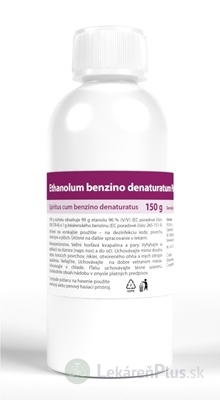 VULM Ethanolum benzino denaturatum Ph.Eur. (Spiritus cum benzino denaturatus) 1x150 g