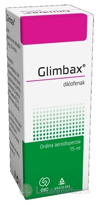 Glimbax orálna aerodisperzia aer ors (fľ.skl.hnedá) 1x15 ml
