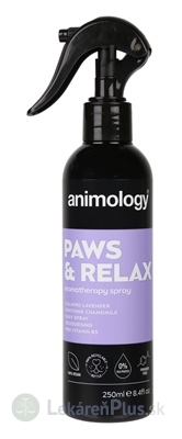 Animology PAWS & RELAX aromaterapeutický sprej pre psov 1x250 ml