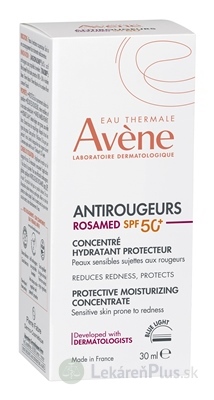 AVENE ANTIROUGEURS ROSAMED Koncentrát SPF 50+ ochranný, hydratačný 1x30 ml