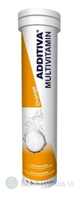 ADDITIVA MULTIVITAMÍN Orange tbl eff 1x20 ks