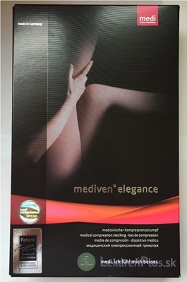 mediven elegance pančuchové nohavice veľkosť 3, (II.KT), normálne, karamel 1x1 ks