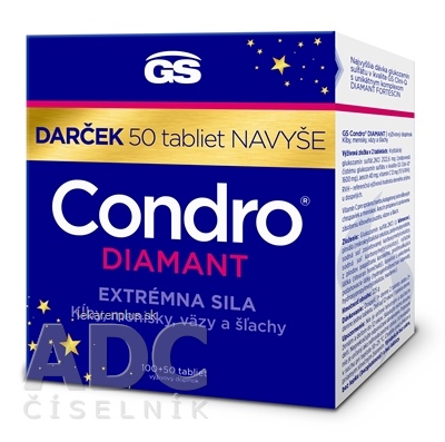 GS Condro DIAMANT darček 2023 tbl 100+50 navyše (150 ks)