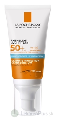 LA ROCHE-POSAY ANTHELIOS UVMUNE 400 SPF50+ hydratačný krém s ochranným faktorom 1x50 ml