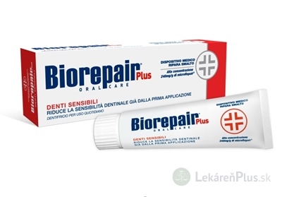 BIOREPAIR PLUS SENSITIVE TEETH zubná pasta 1x75 ml