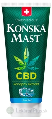 KONSKÁ MASŤ s CBD chladivá bylinný balzam 1x200 ml