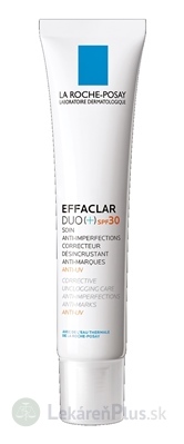 LA ROCHE-POSAY EFFACLAR DUO+ SPF30 (M9164900) anti UV, korekčný krém 1x40 ml