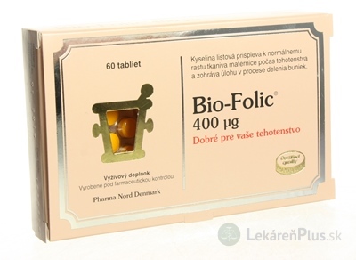 Bio-FOLIC 400 µg tbl 1x60 ks