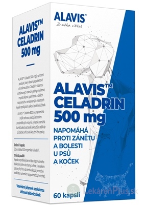 ALAVIS CELADRIN cps pre psy a mačky 1x60 ks