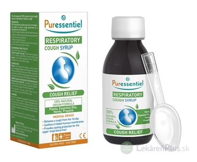 PURESSENTIEL Sirup proti kašľu 1x125 ml